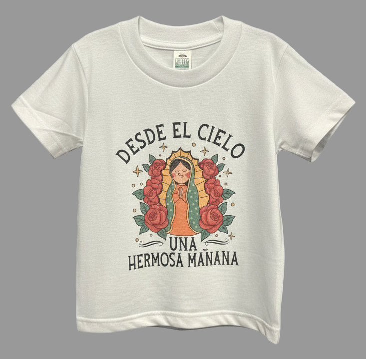 Kids Virgen Hermosa Mañana tee