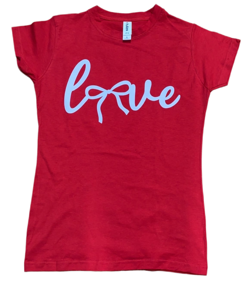 Love Ribbon women’s tee