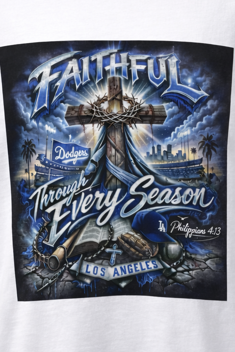 Faithful Dodgers Tee