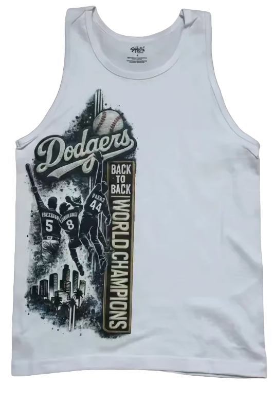 dodgers mens tank top, dodgers shirt with freeman grand slam play, pages world series catch